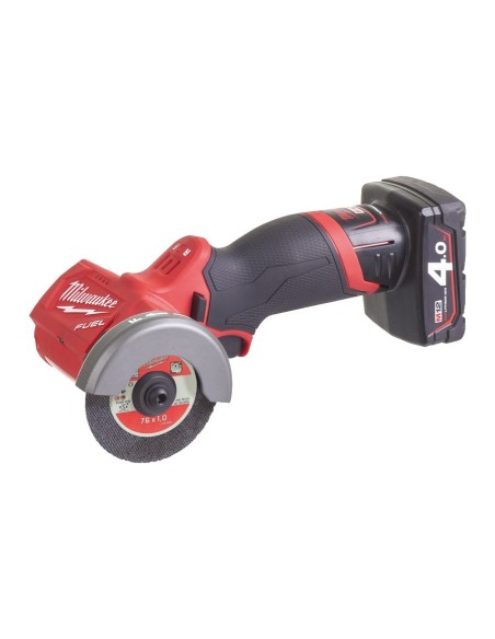 CORTADORA FUEL 12V FUEL M12FCOT-422X 1 BAT 4,0AH Y 1 BAT 2,0 AH 76 MM