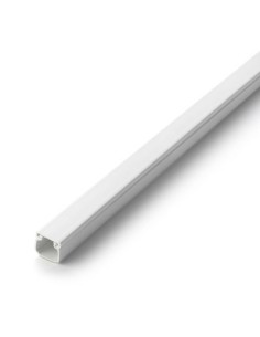 CANALETA ADHESIVA 16 X 16 MM BLANCO 2601-2G