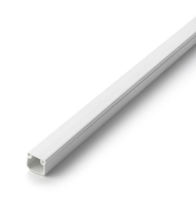 CANALETA ADHESIVA 16 X 16 MM BLANCO 2601-2G