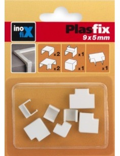 CANALETA ELEC 9X5MM PVC BL ACCS INOFIX
