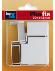 CANALETA ELEC 30X11.5MM PVC BL ACCS INOFIX