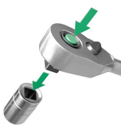 CARRACA 1/4" CON QR 415 SG-QR