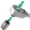 CARRACA 1/4" CON QR 415 SG-QR