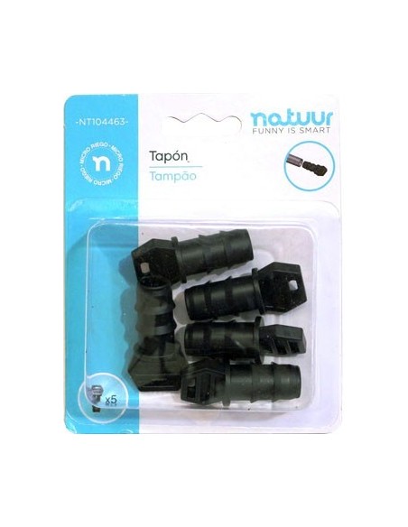 TAPON RIEGO NEGRO NE NATUUR 5 PZ