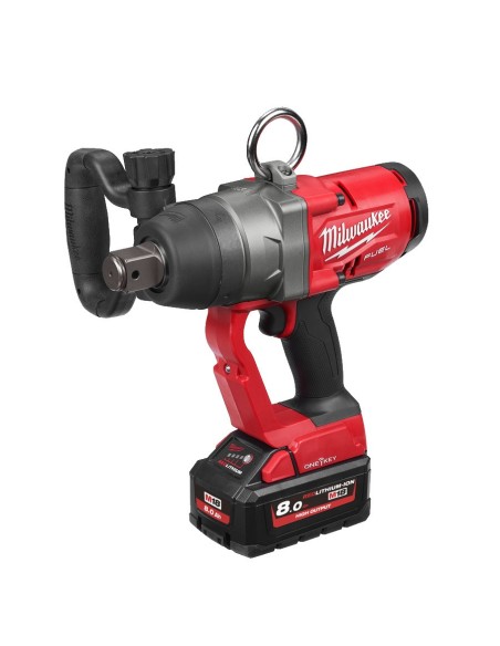 LLAVE IMPACTO 1" 2400NM 18V FUEL M18ONEFHIWF1-802X 2 BAT 8,0AH