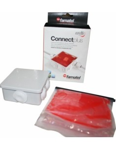 CAJA ELEC EMPALME 80X80 ESTANCA GEL MAX.INTENS. FAMAT