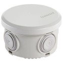 CAJA ESTANCA REDONDA 84X50 4 CONOS IDE S ABS GR FAMAT