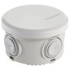 CAJA ESTANCA REDONDA 84X50 4 CONOS IDE S ABS GR FAMAT