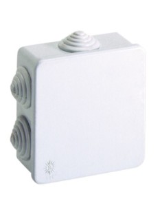CAJA ESTANCA 80X80X45 CON CONOS 3028