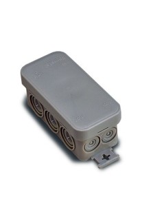 CAJA ELEC EMPALME 90X43 ESTANCA RECT IP55 FAMAT