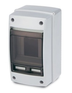 ARMARIO ELEC 170X100X100 SUP FAMAT ABS GR ACQUA IP65 2/4 390