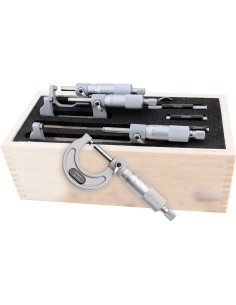 JUEGO MICROMETALROS DE EXTERIORES 0-100 MM