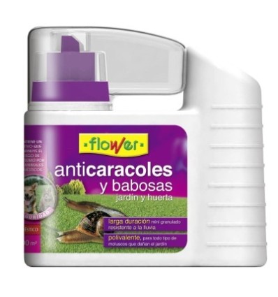 INSECTICIDA PLANTAS ANTI CARACOLES FLOWER 250 GR