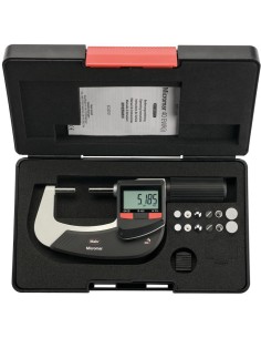 MICROMETALRO DE EXTERIORES UNIVERSAL 40 EWRI-V 0-25 MM JUEGO