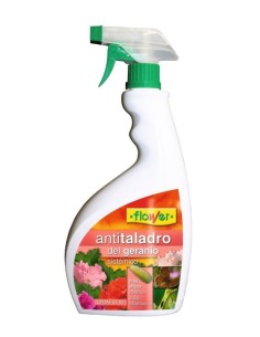 INSECTICIDA GERANIOS ANTI TALADRO PULVERIZADOR FLOWER 750 ML