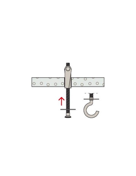 TACO VUELCO 04X100MM VVR M4 K FISCHER