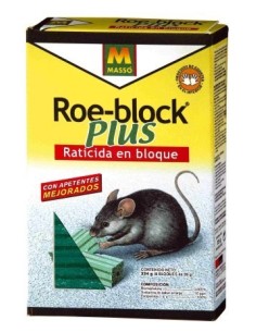 RATICIDA EN BLOQUE AUTORIZADO PARA USO DOMESTICO 224 GR