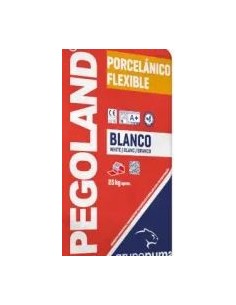 CEMENTO COLA BLANCO PORCELANICO 25KG.