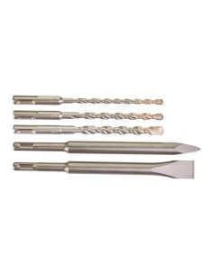 PACK 3 BROCAS SDS-PLUS M2 6 / 8 / 10X160MM + PUNTERO Y CINCEL