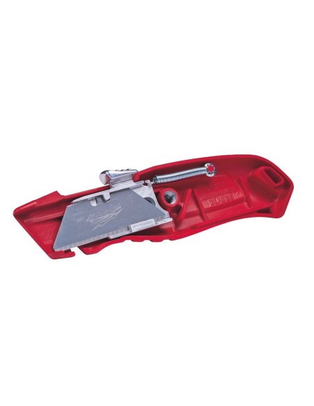 CUCHILLA CUTTER AUTO RETRACTIL DE SEGURIDAD CON DEPOSITO DE HOJAS