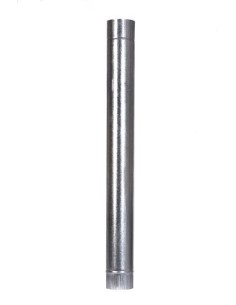 TUBO ESTUFA LISO THECA 200MM GALVANIZADO 7500023 ACERO
