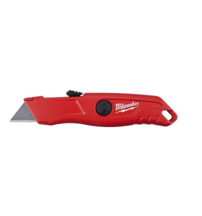 CUCHILLA CUTTER AUTO RETRACTIL DE SEGURIDAD CON DEPOSITO DE HOJAS