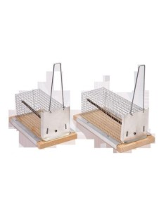 RATONERA 21CM 1 TRAMPILLA SAUVIC MET. 5195