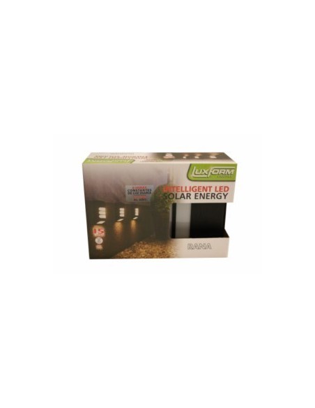 APLIQUE ILUMINACION SOLAR PL RANA LUXFORM