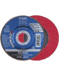 DISCO ABRASIVO DE LAMINAS SGPARACOOL RECTO 115MM CO40