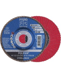 DISCO ABRASIVO DE LAMINAS SGPARACOOL RECTO 125MM CO40