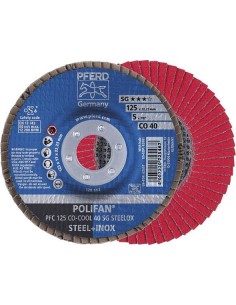 DISCO ABRASIVO DE LAMINAS SGPARACOOL CONVEXO 125MM CO40