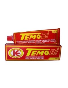 RATICIDA COLA TEMOBI TUBO 135G