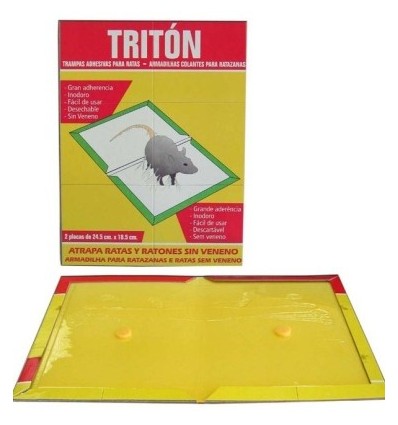 CEBO RATAS 24,5X18,5CM COLA TRITON CARTON 01-00203