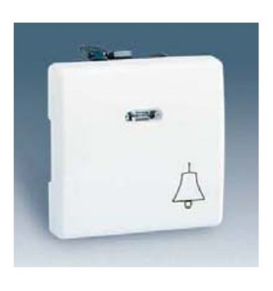 PULSADOR ELEC 10A-250V LUMIN BL/NI SERIE 27 27161-65 SIMON