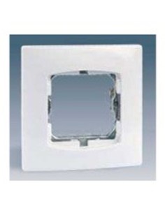 PLACA ELEC 1 ELEMENTO SIN GARRAS BL SERIE 27 27601-65 SIMON
