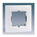 PLACA ELEC 1 ELEMENTO SIN GARRAS BL SERIE 27 27601-65 SIMON