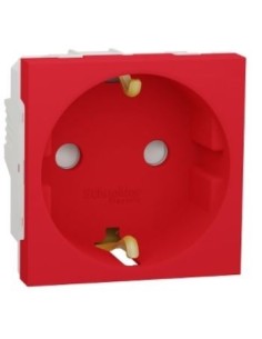 ENCHUFE SCHUKO ROJO NU303703