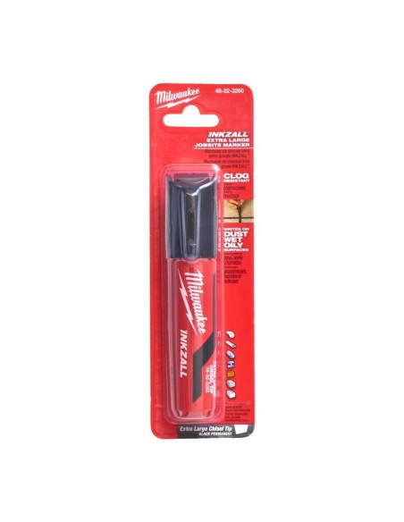 MARCADOR CON PUNTA CINCELADA XL NEGRO 14MM