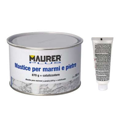 MASILLA PARA MARMOL Y PIEDRA 500ML + ENDURECEDOR