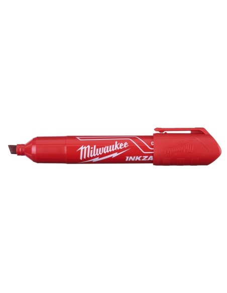 MARCADOR CON PUNTA CINCELADA ROJO 6MM