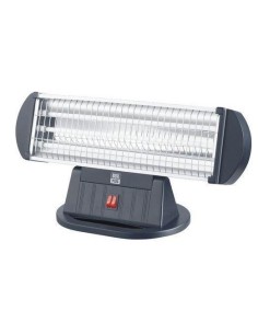 ESTUFA CUARZO 3 BARRAS 400/800/1200 W NEGRO