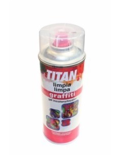 LIMPIADOR GRAFFITIS SPRAY 400 ML INC. TITAN