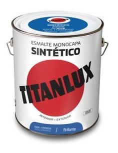ESMALTE SINTETICO BRILLO 0539 4 LITROS AZUL LUMINOSO
