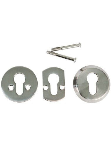 ESCUDO DIAMT60MM CROMADO MATE Nº29