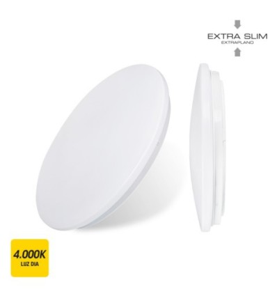 PLAFON ILUMIN 18W 1260LM 4000K 33X6,6CM CIRC SUP. LED BLANCO