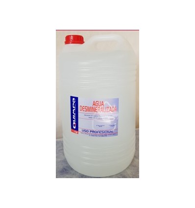 AGUA DESMINERALIZADA 25 LT AQUA-QUIM