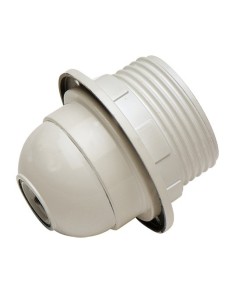 PORTALAMPARAS ROSCADO+ARANDELA E-27 B.