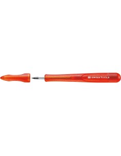 PUNTA TRAZAR METALAL DUROO 4X135 MM CON CAPERUZA Y MANGO DE PLASTICO