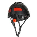 CASCO CURRO- V NEGRO CON BARBOQUEJO