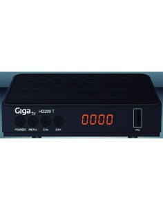 RECEPTOR TV TDT T2 HDMI EUROCONECTOR NE GIGA TV